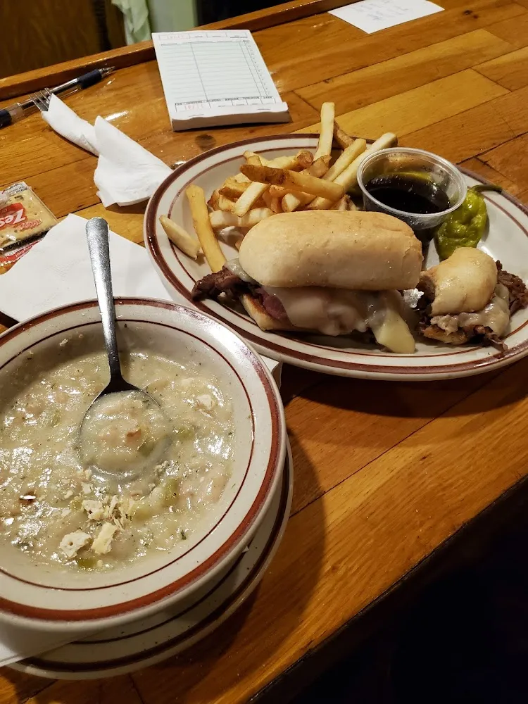 Clam Chowder & French Dip