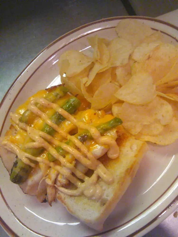 Turkey Asparagus Melt